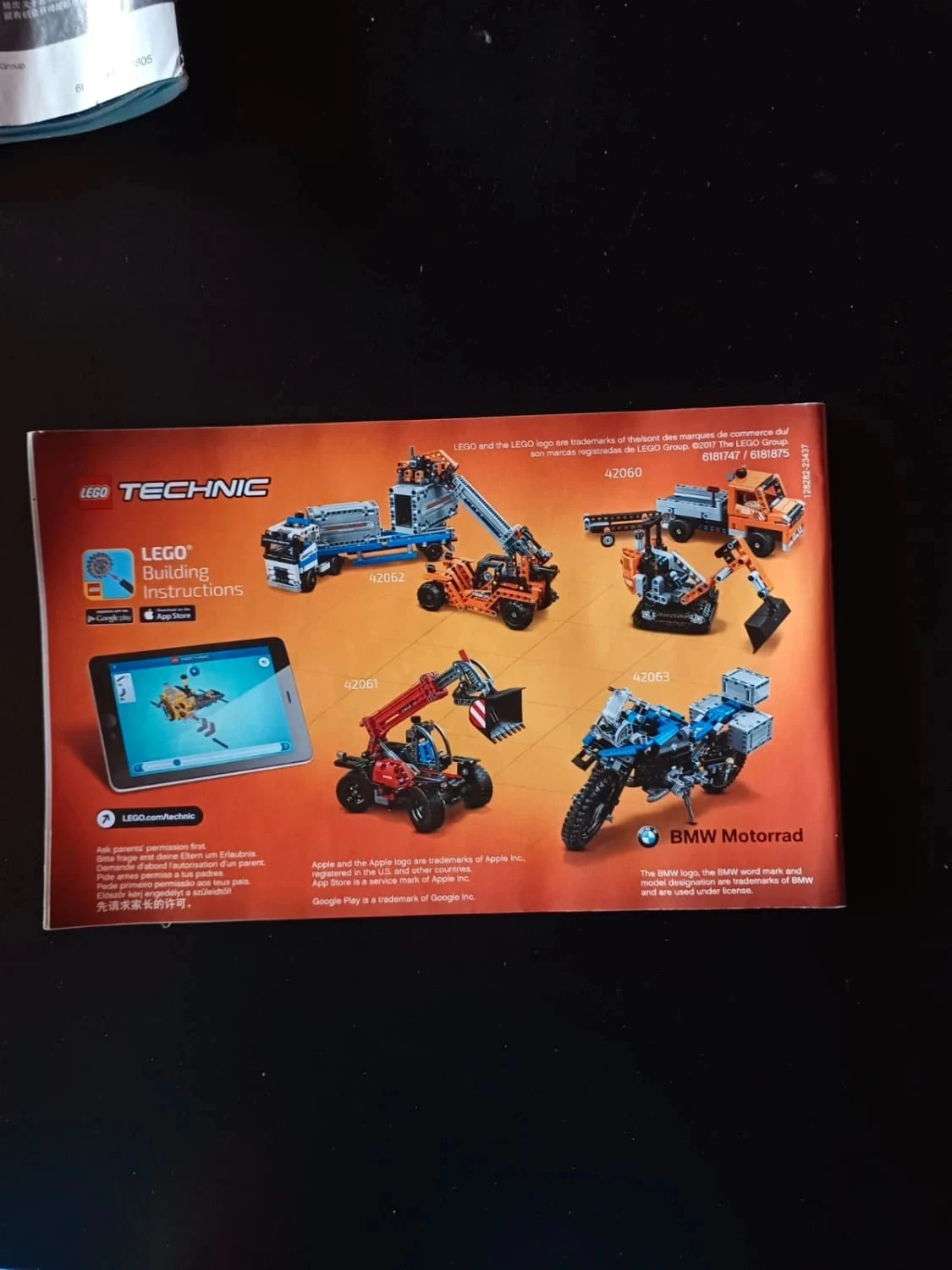 Instrucciones Lego Technic 42057 – photo 4